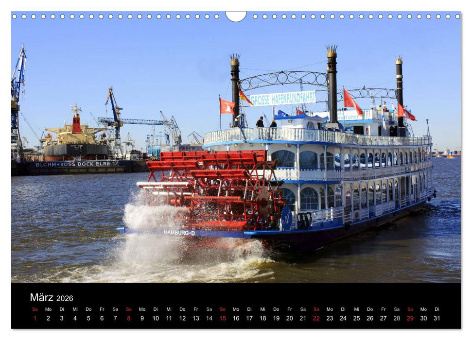 Hamburg (CALVENDO Wandkalender 2026)