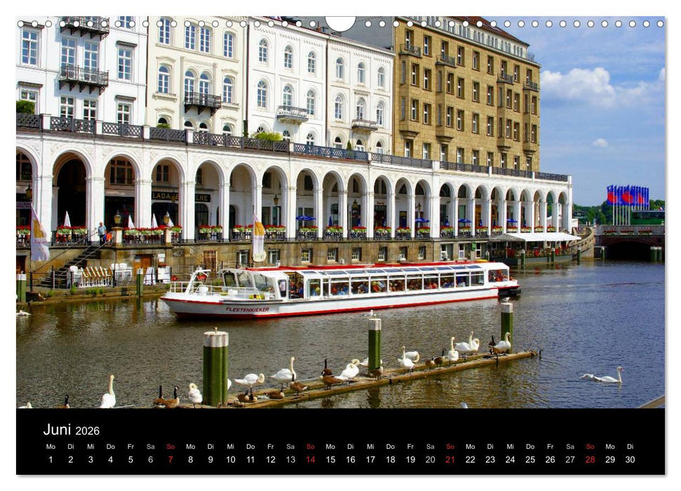 Hamburg (CALVENDO Wandkalender 2026)