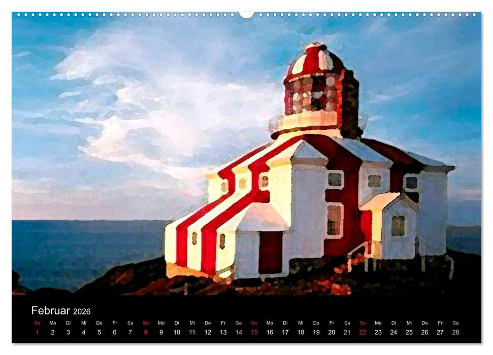 Neufundland entdecken (CALVENDO Premium Wandkalender 2026)