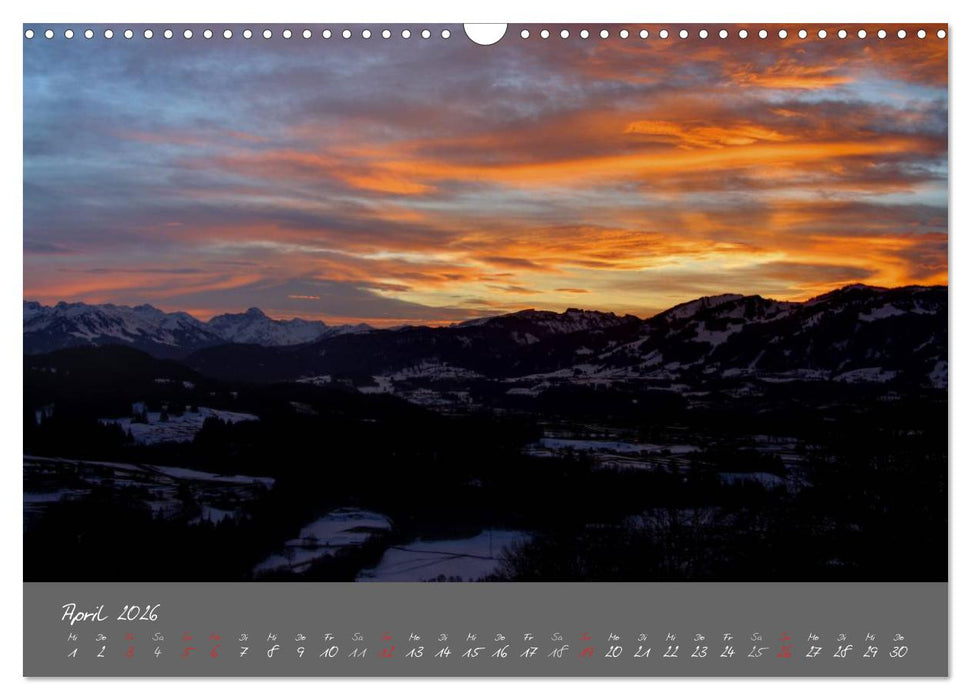 Unser schönes Allgäu (CALVENDO Wandkalender 2026)