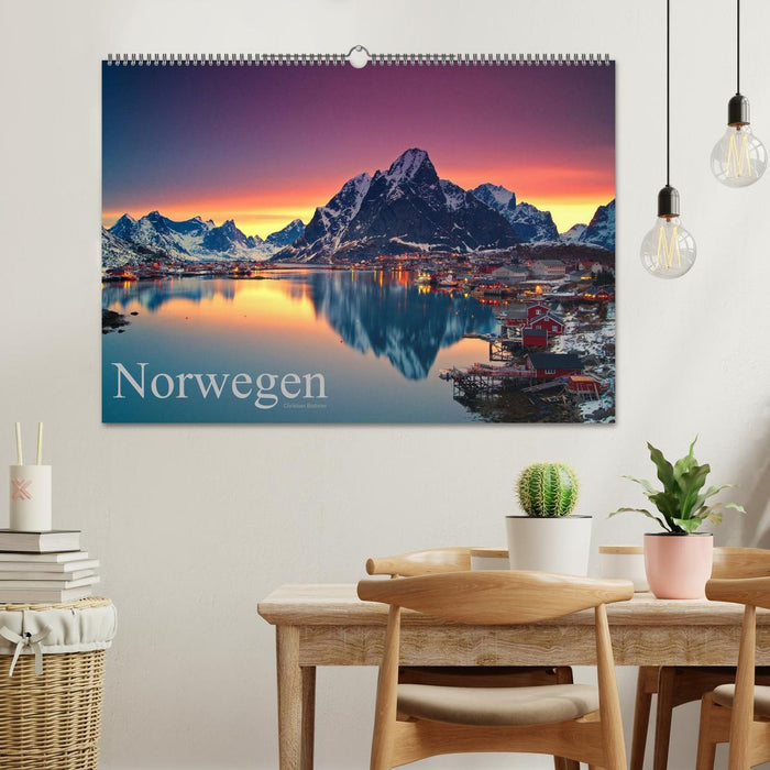 Norwegen (CALVENDO Wandkalender 2026)