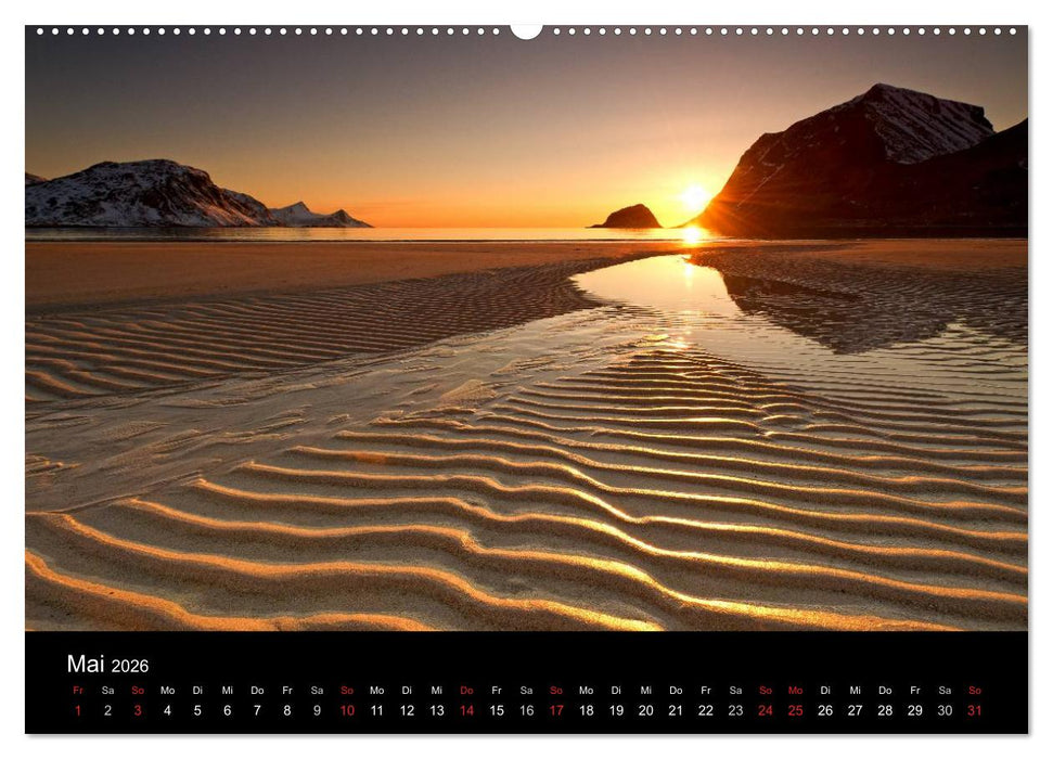 Norwegen (CALVENDO Wandkalender 2026)