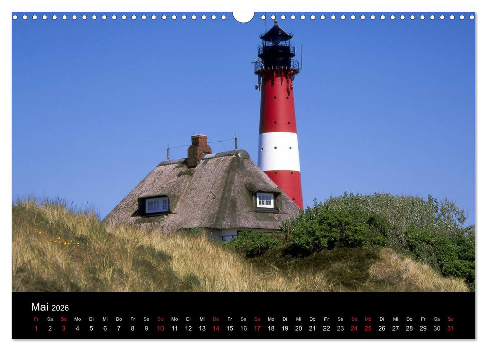 Norddeutsche Impressionen (CALVENDO Wandkalender 2026)