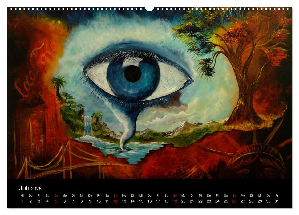 Dimensionen (CALVENDO Premium Wandkalender 2026)