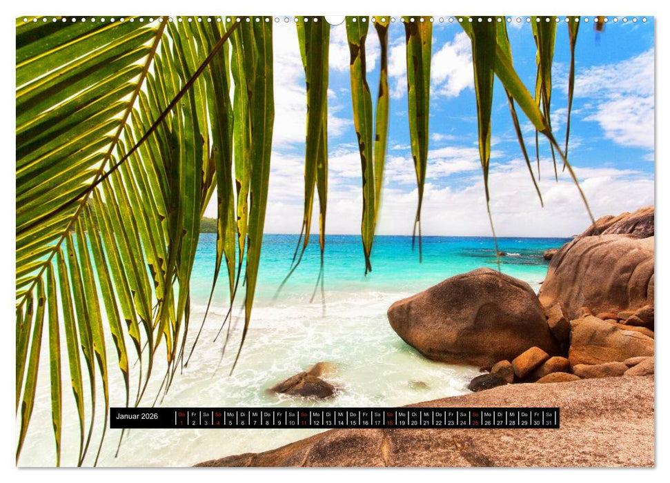 Seychellen (CALVENDO Premium Wandkalender 2026)