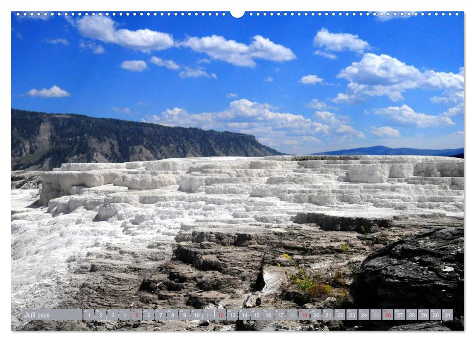 Der Yellowstone Nationalpark (CALVENDO Premium Wandkalender 2026)