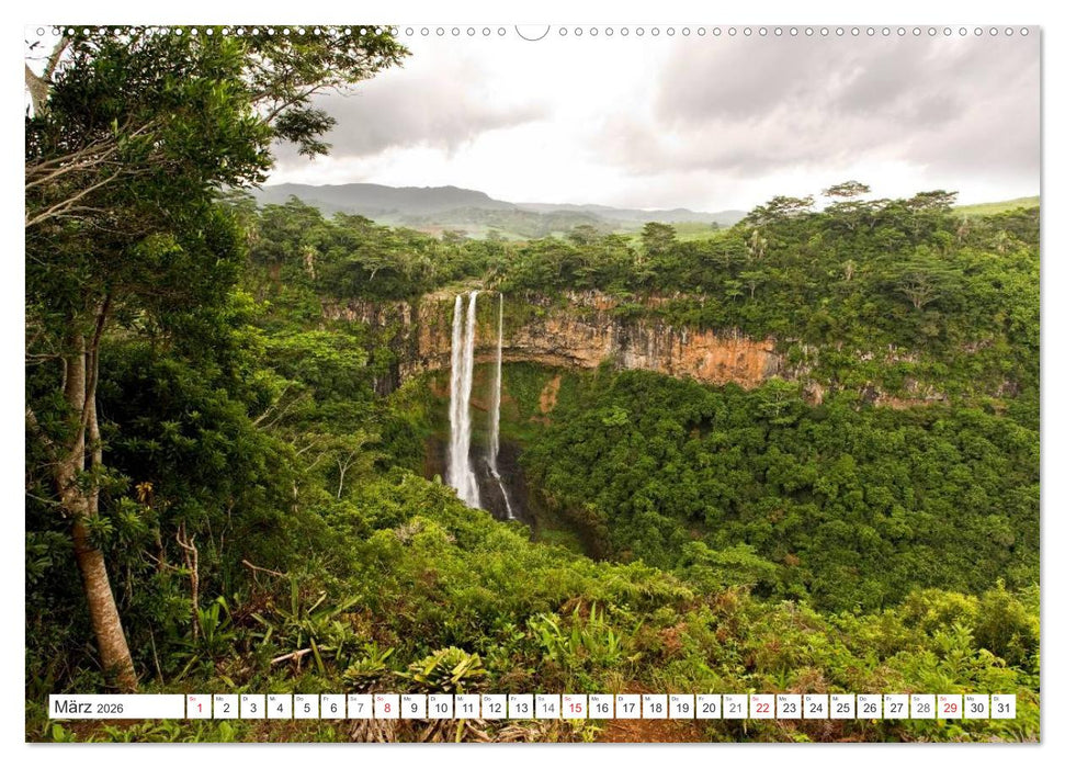 Mauritius (CALVENDO Premium Wandkalender 2026)