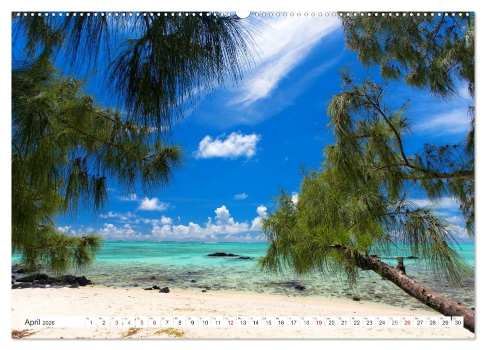 Mauritius (CALVENDO Premium Wandkalender 2026)