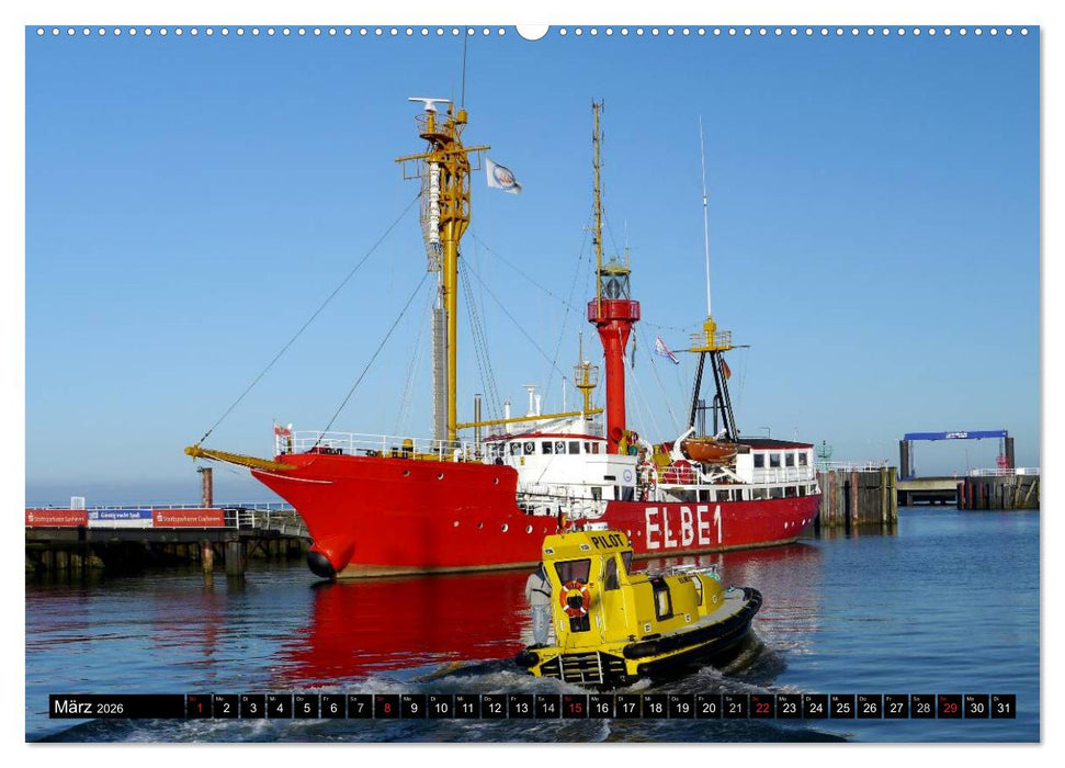 Feuerschiffe (CALVENDO Wandkalender 2026)