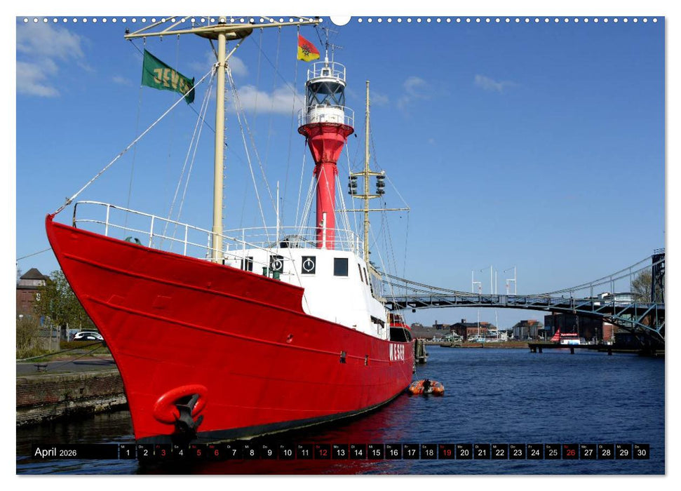 Feuerschiffe (CALVENDO Wandkalender 2026)