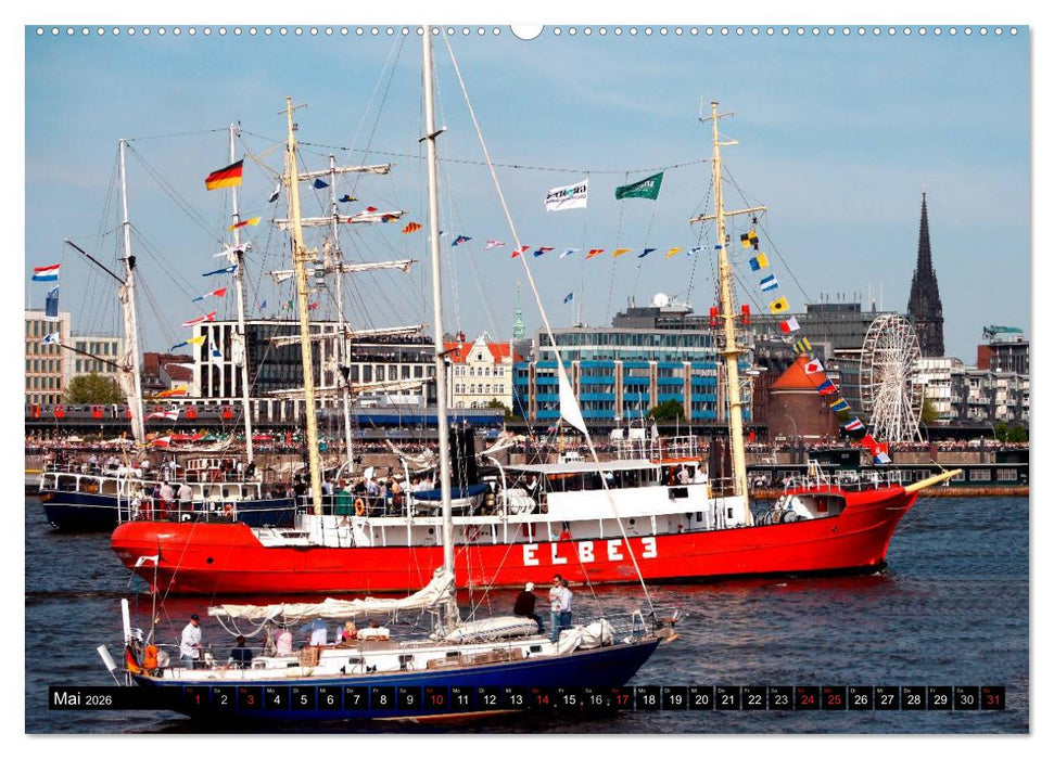 Feuerschiffe (CALVENDO Wandkalender 2026)