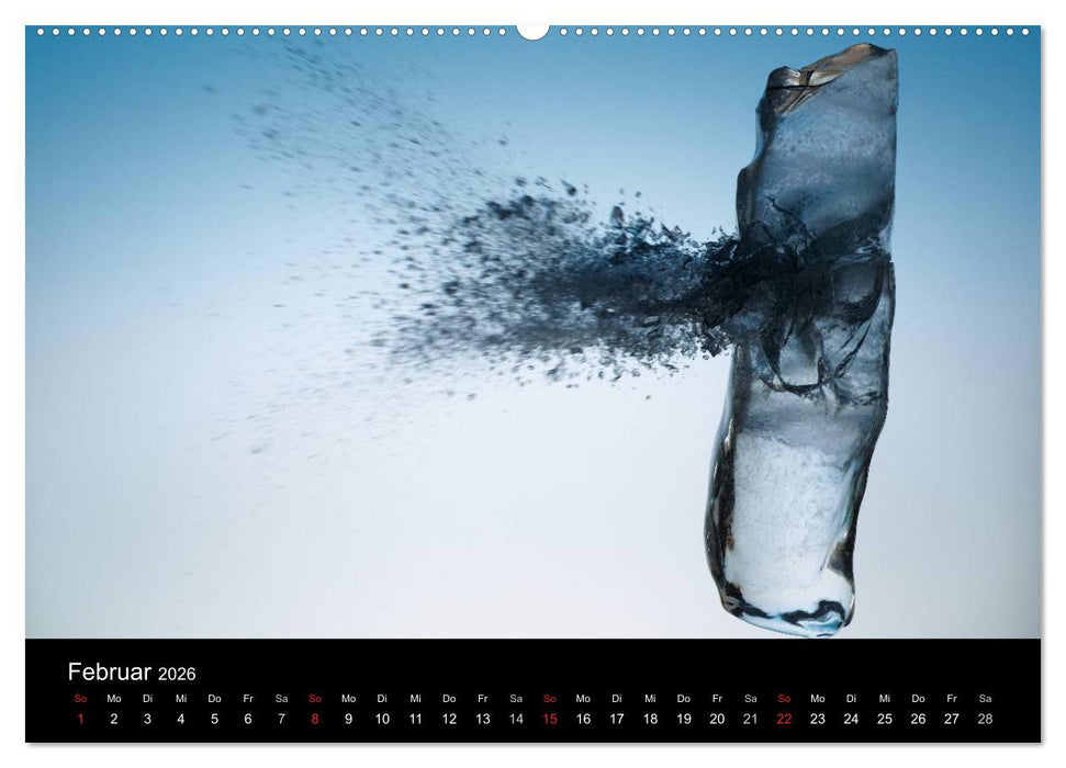 Ballistik Highspeed Fotos (CALVENDO Premium Wandkalender 2026)