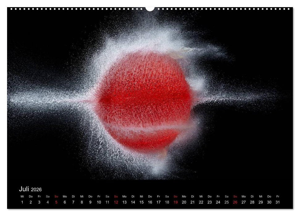 Ballistik Highspeed Fotos (CALVENDO Premium Wandkalender 2026)