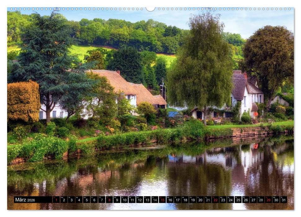 Südwestengland - Dorset & Devon (CALVENDO Premium Wandkalender 2026)