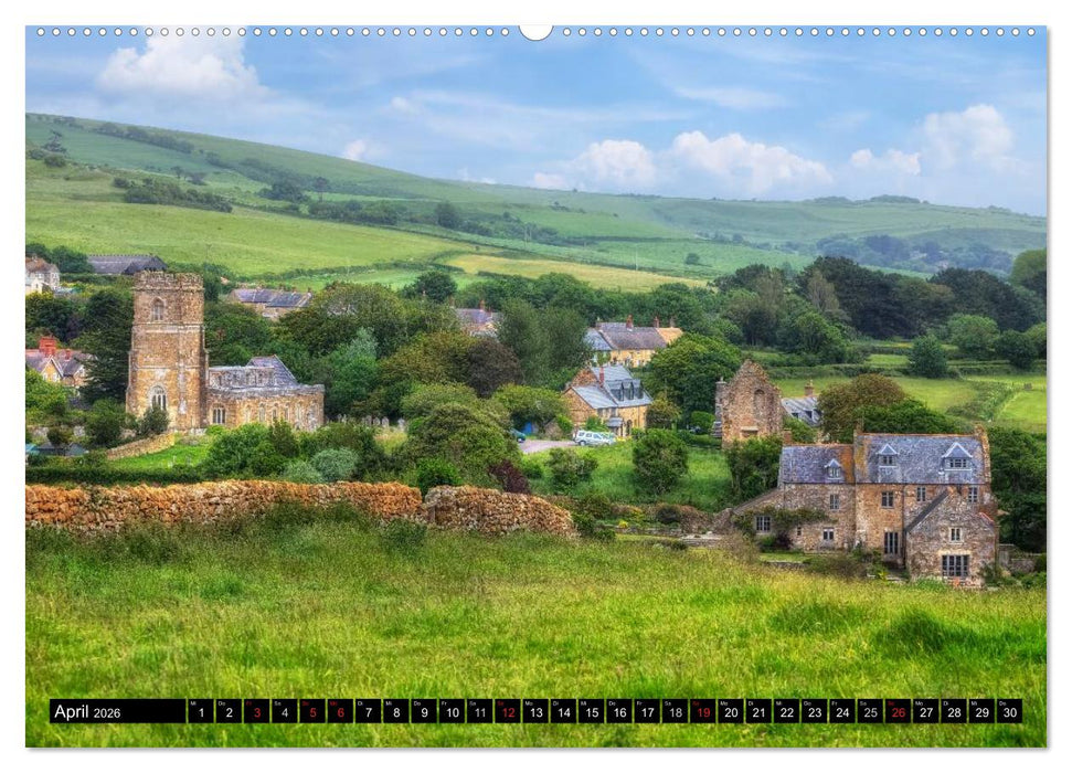 Südwestengland - Dorset & Devon (CALVENDO Premium Wandkalender 2026)