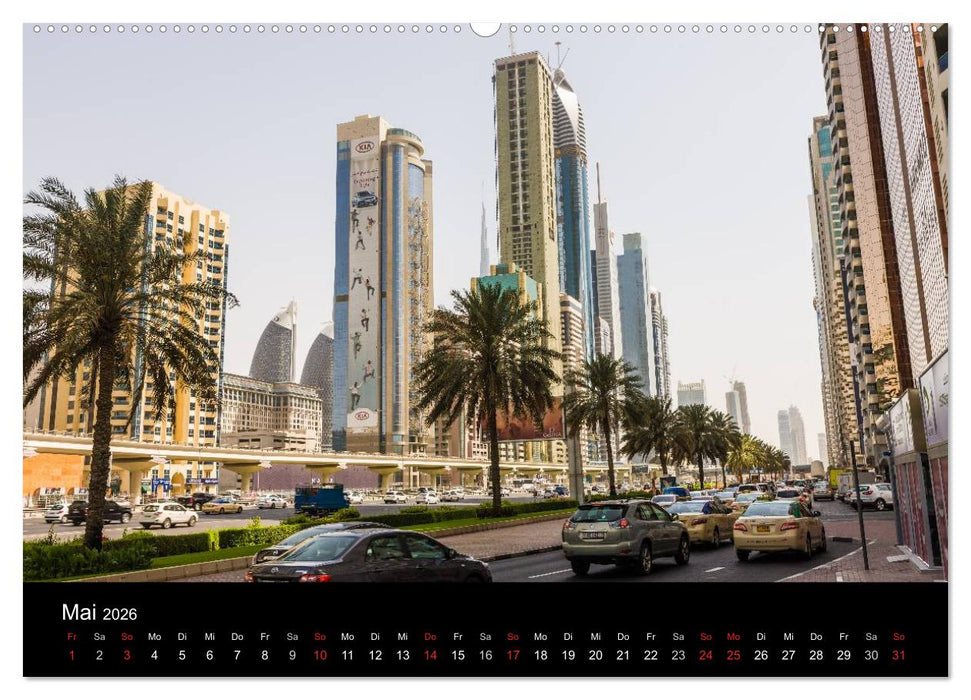 Faszination Dubai (CALVENDO Wandkalender 2026)