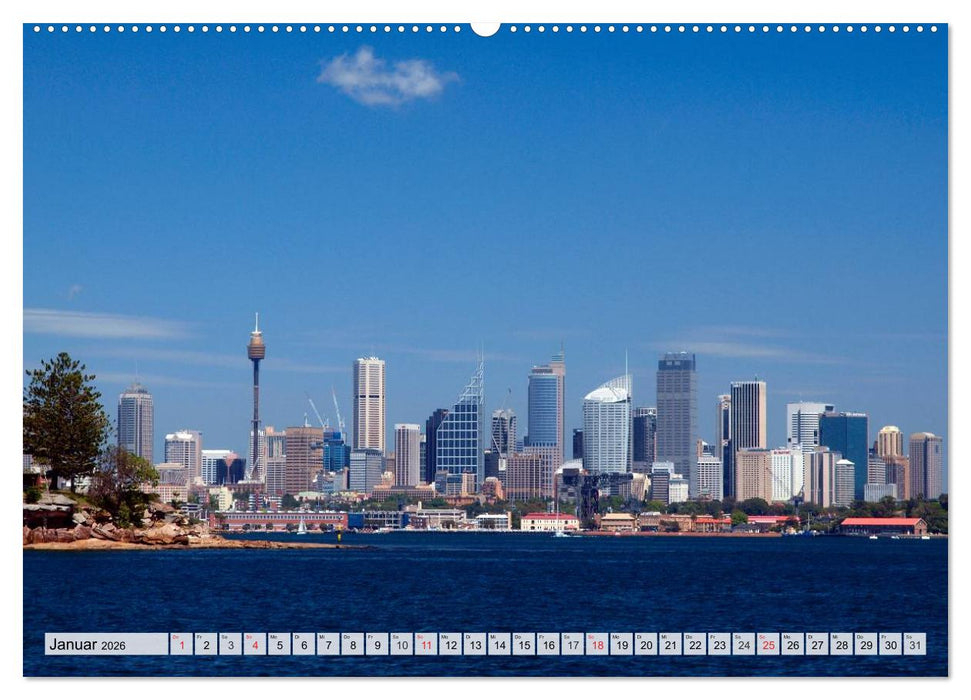 SYDNEY Australiens Traummetropole (CALVENDO Premium Wandkalender 2026)