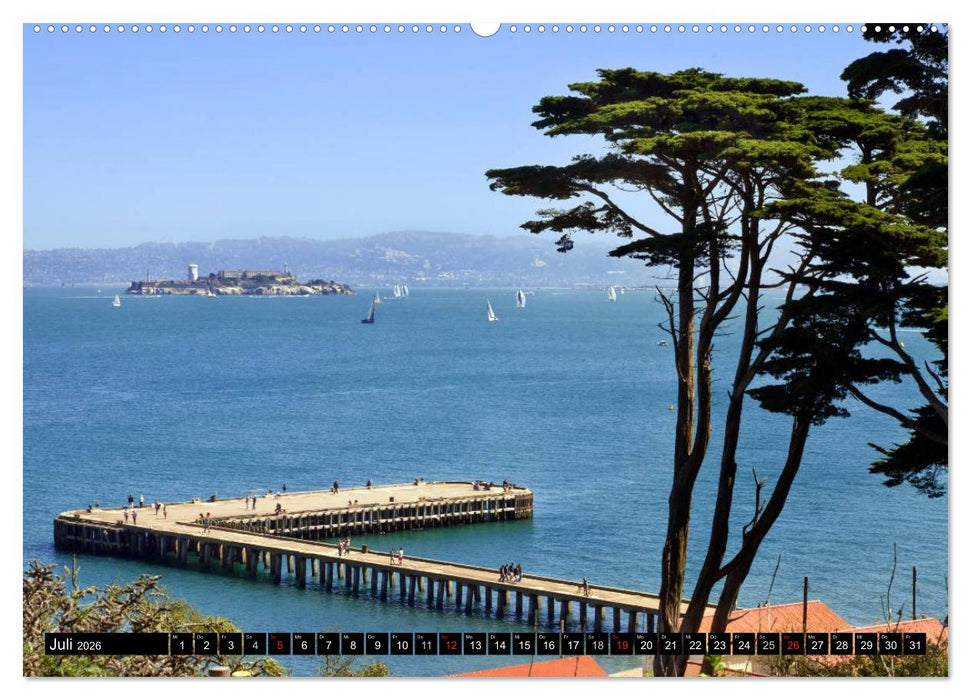 SAN FRANCISCO Kaliforniens Traummetropole (CALVENDO Premium Wandkalender 2026)