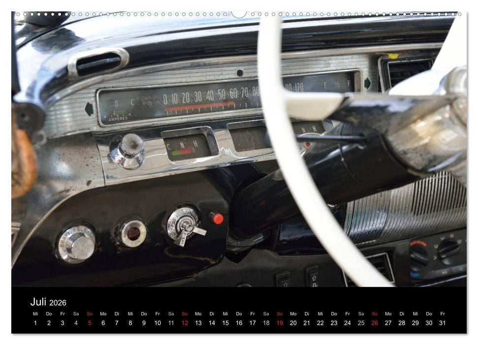 Cuba Cars (CALVENDO Premium Wandkalender 2026)
