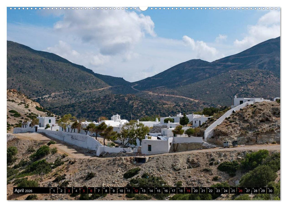 Milos, Insel der Farben (CALVENDO Premium Wandkalender 2026)