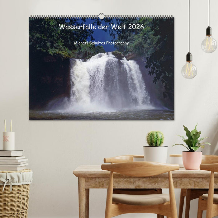 Wasserfälle der Welt 2026 (CALVENDO Wandkalender 2026)