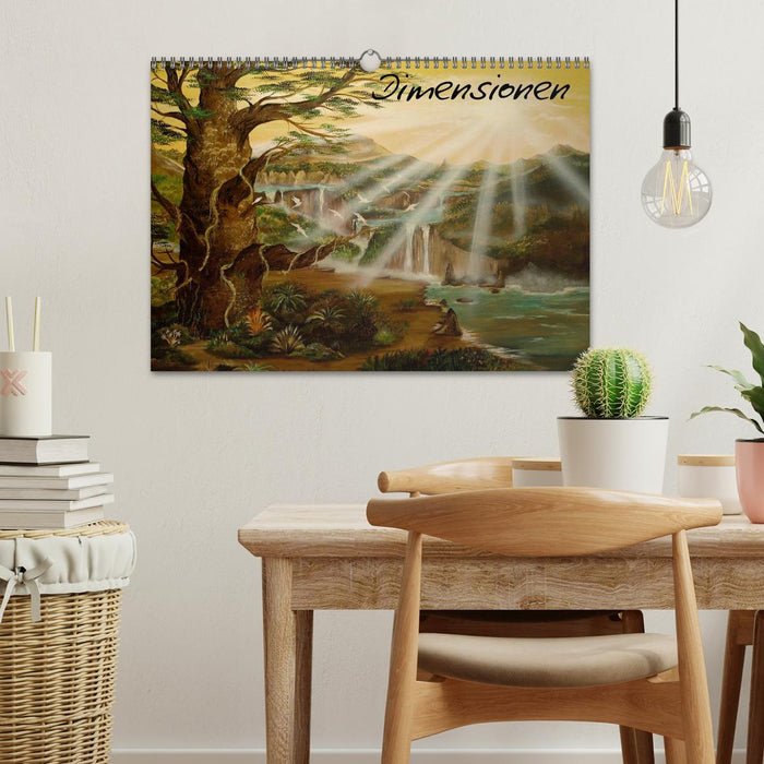 Dimensionen (CALVENDO Wandkalender 2026)