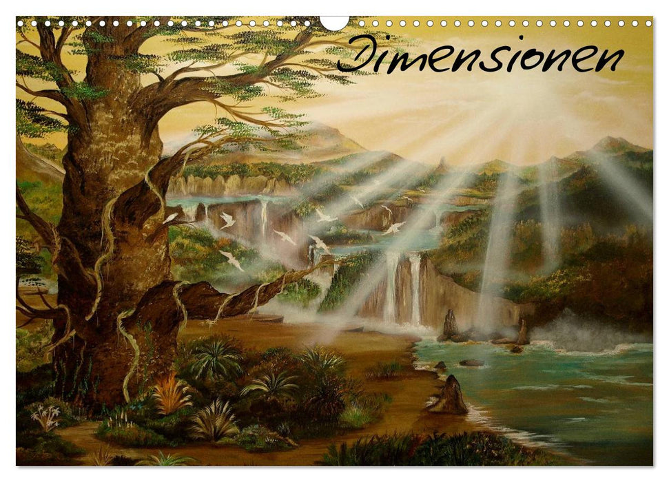 Dimensionen (CALVENDO Wandkalender 2026)