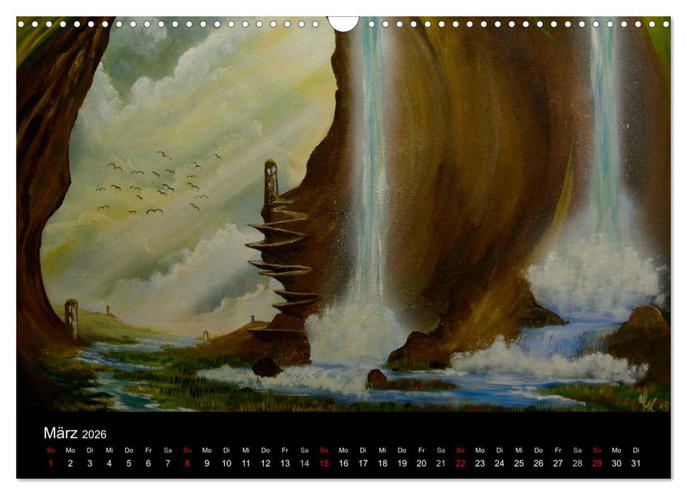 Dimensionen (CALVENDO Wandkalender 2026)