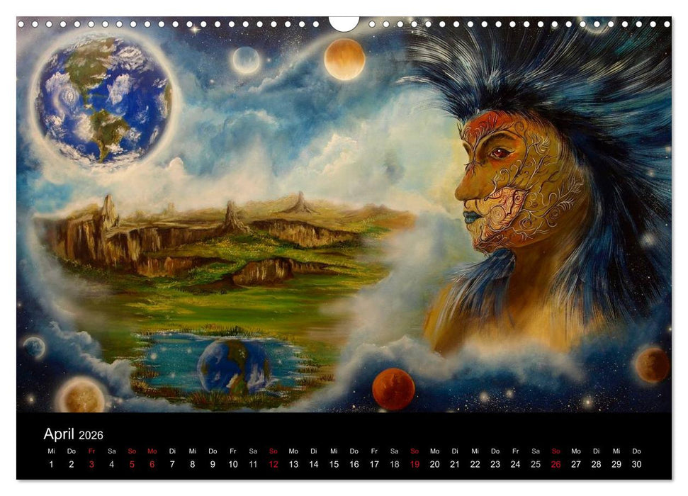 Dimensionen (CALVENDO Wandkalender 2026)