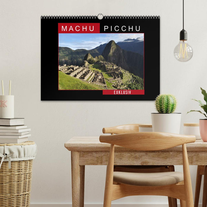 Machu Picchu - Exklusiv (CALVENDO Wandkalender 2026)