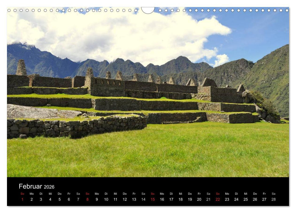 Machu Picchu - Exklusiv (CALVENDO Wandkalender 2026)