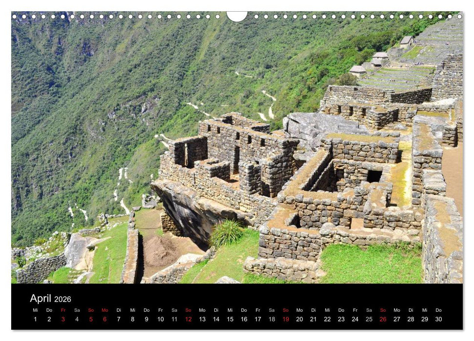 Machu Picchu - Exklusiv (CALVENDO Wandkalender 2026)