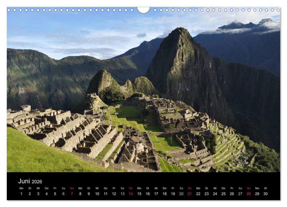 Machu Picchu - Exklusiv (CALVENDO Wandkalender 2026)