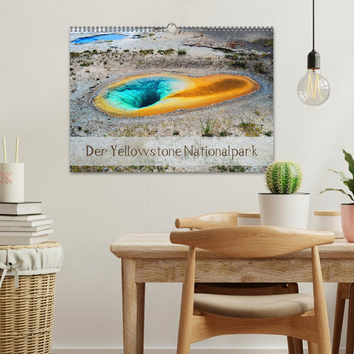 Der Yellowstone Nationalpark (CALVENDO Wandkalender 2026)