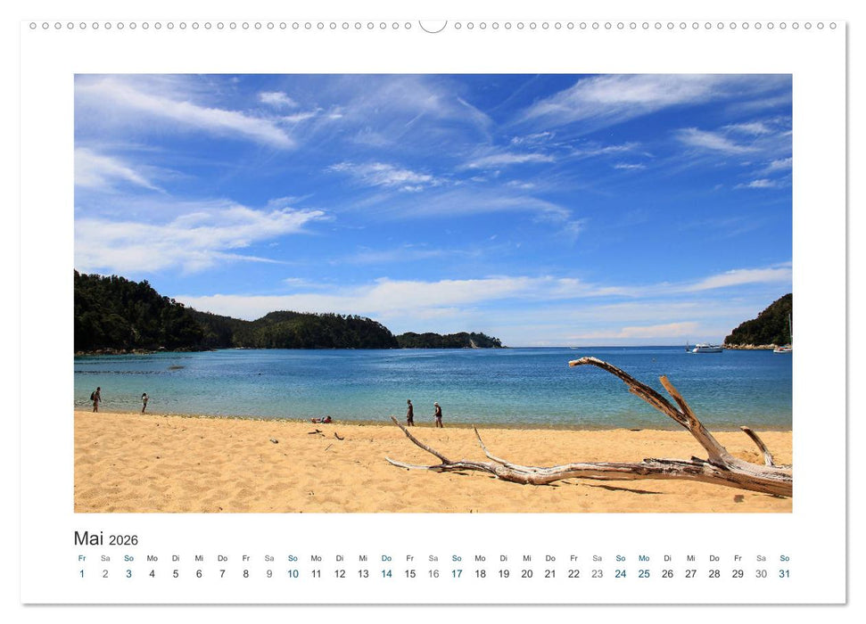 Neuseeland - unterwegs im Land der Kiwis (CALVENDO Wandkalender 2026)