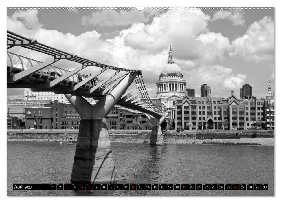 LONDON Stadtansichten (CALVENDO Wandkalender 2026)