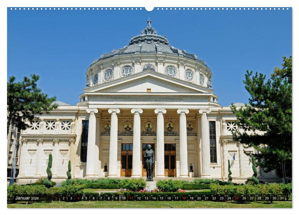 Bukarest - Paris des Ostens (CALVENDO Premium Wandkalender 2026)