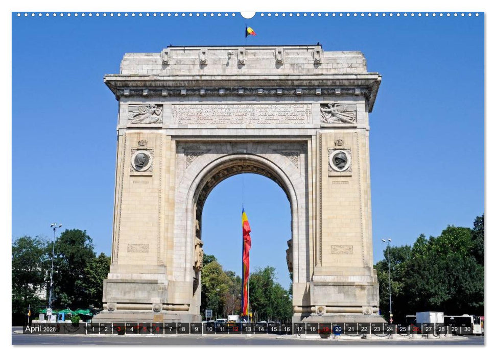 Bukarest - Paris des Ostens (CALVENDO Premium Wandkalender 2026)