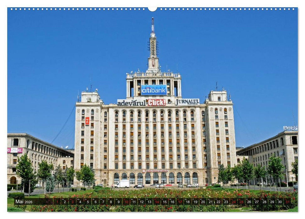 Bukarest - Paris des Ostens (CALVENDO Premium Wandkalender 2026)