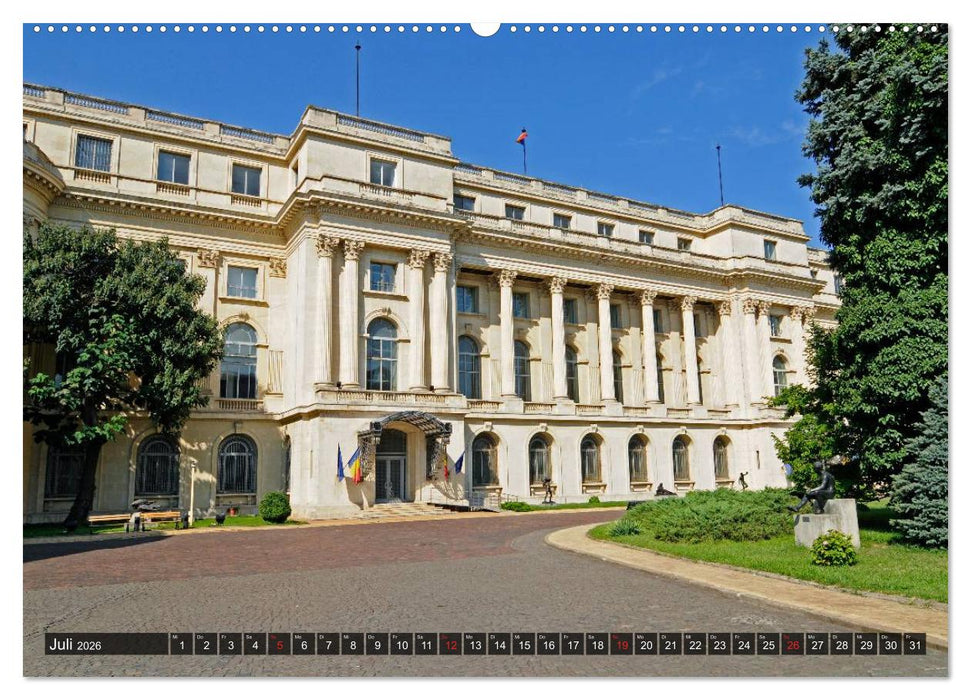 Bukarest - Paris des Ostens (CALVENDO Premium Wandkalender 2026)