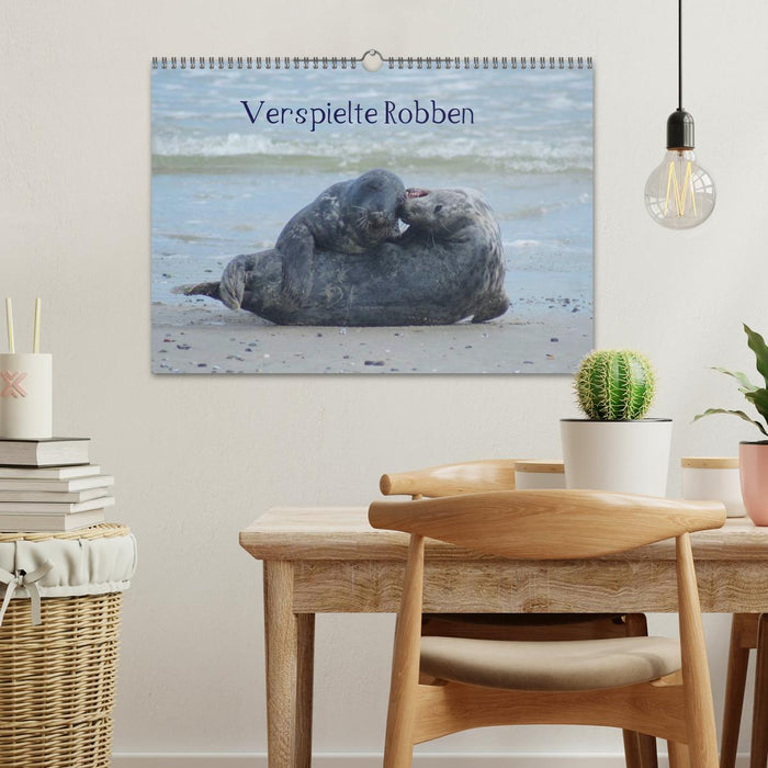 Verspielte Robben (CALVENDO Wandkalender 2026)