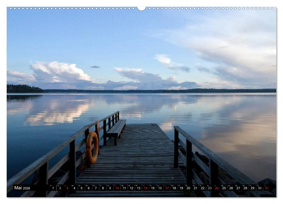 FINNLAND – Traumhafte Landschaften (CH - Version) (CALVENDO Wandkalender 2026)