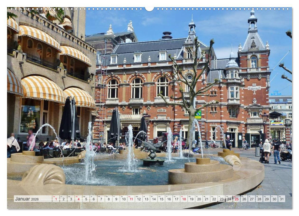 Amsterdam (CALVENDO Wandkalender 2026)