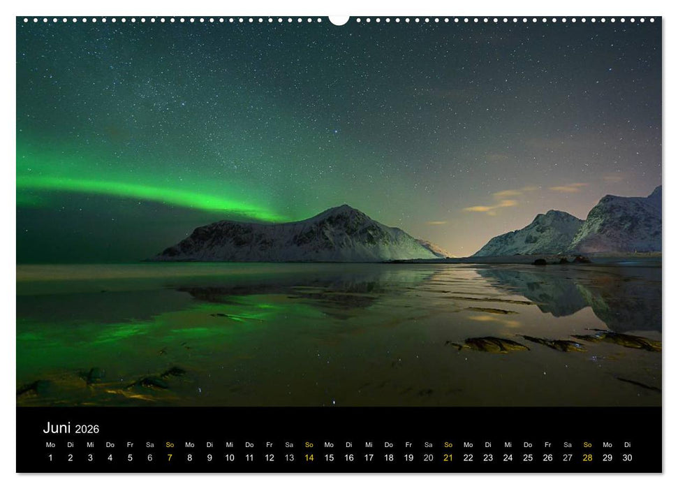Magische Nächte - POLARLICHT (CALVENDO Wandkalender 2026)