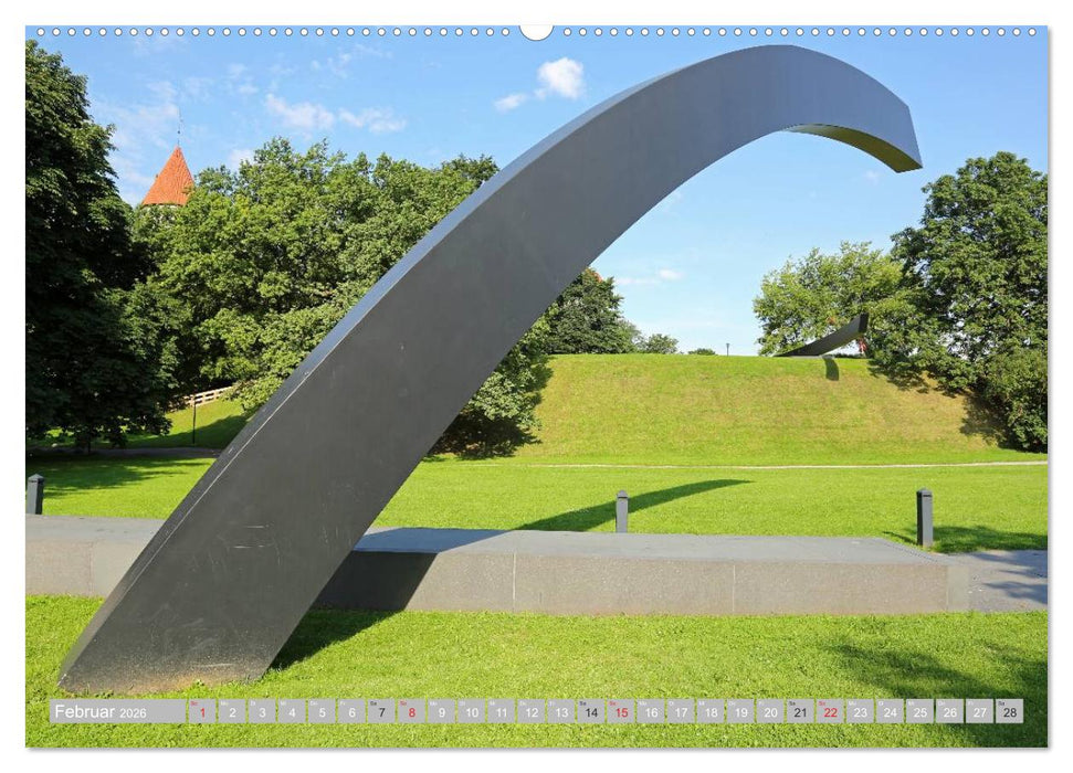 Die Altstadt von Tallinn (CALVENDO Premium Wandkalender 2026)