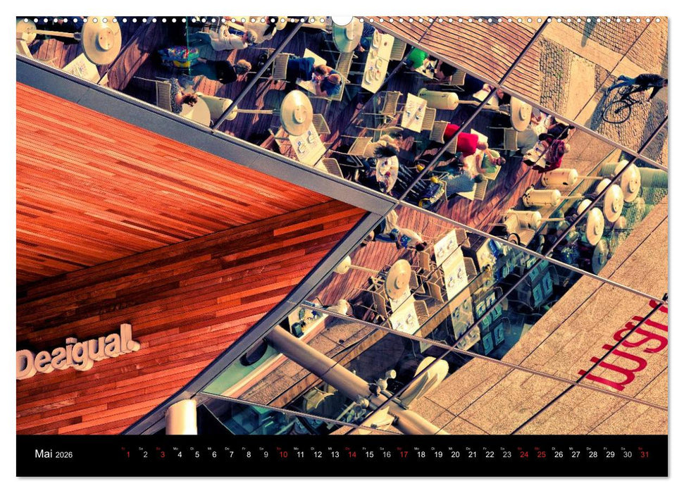 Barcelona - Stadtansichten (CALVENDO Wandkalender 2026)