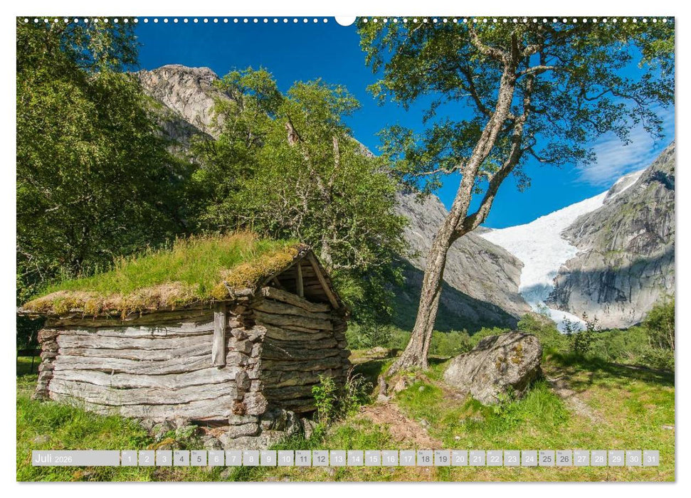 Norwegen (CALVENDO Premium Wandkalender 2026)
