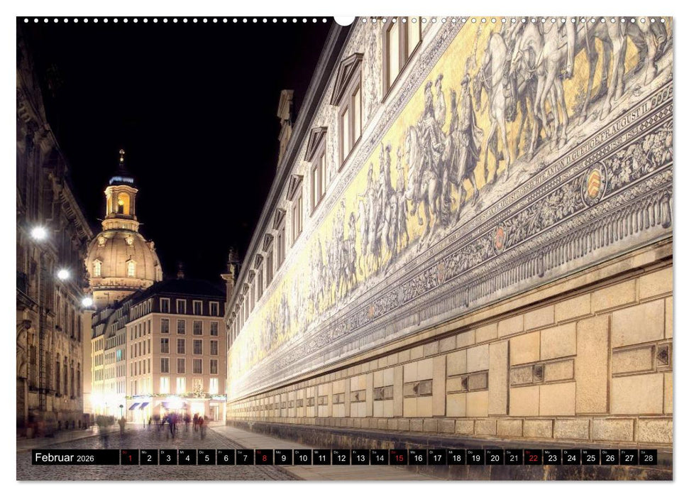 Dresden Die Perle an der Elbe (CALVENDO Wandkalender 2026)