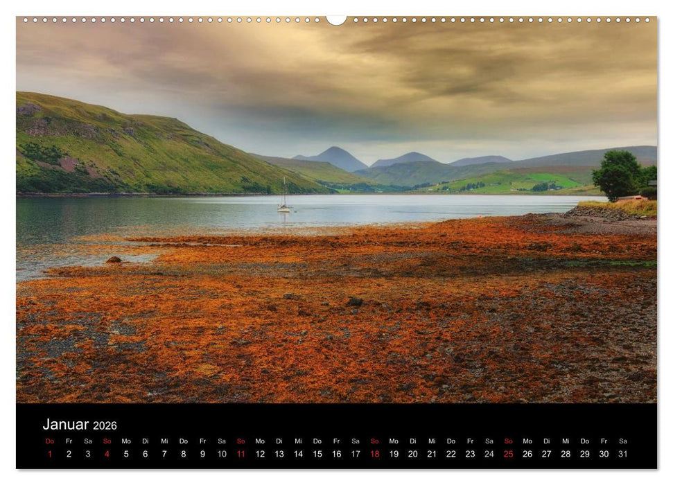 Schottland - Spiegel der Seele (CALVENDO Premium Wandkalender 2026)