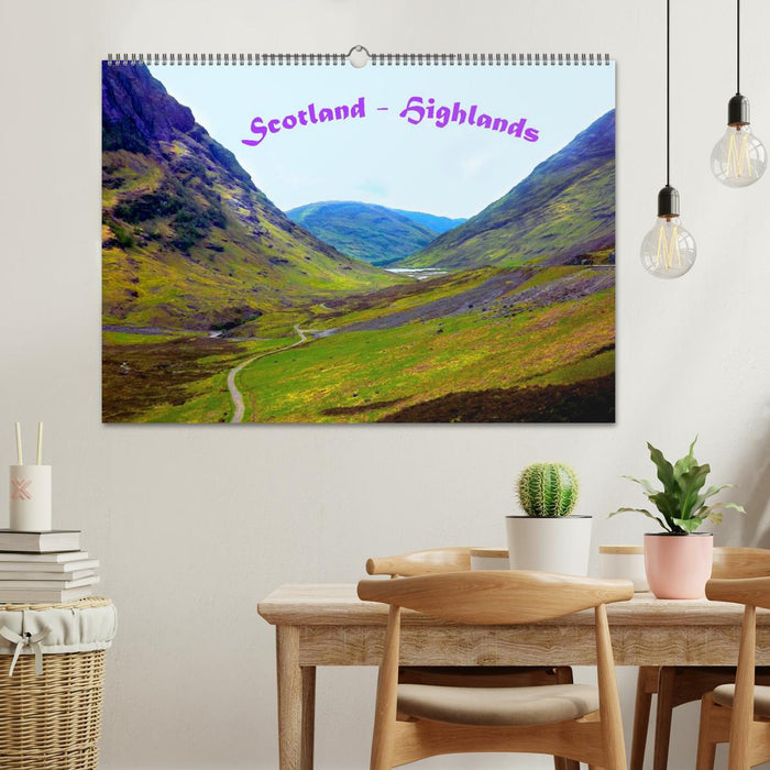 Scotland - Highlands (CALVENDO Wandkalender 2026)